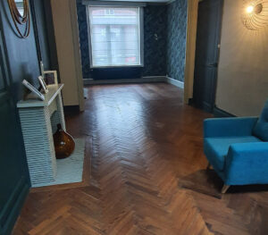 Parquet bâton rompu à rénover à saint omer