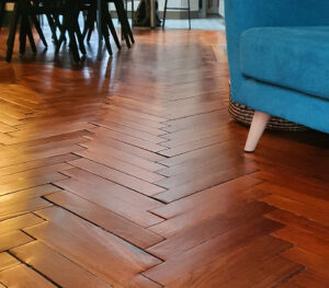 Détail parquet vitrifié