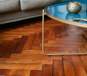 Détail parquet vitrifié