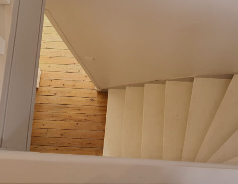 Parquet peinture bicolore parquet vitrifié