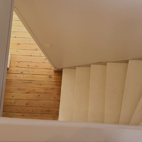 Parquet peinture bicolore parquet vitrifié