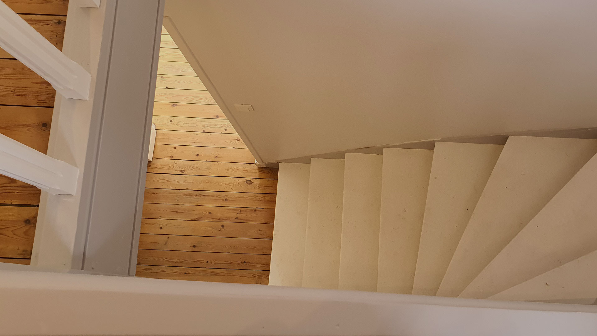 Parquet peinture bicolore parquet vitrifié